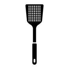 Spatula icon with black style that is suitable for your modern business