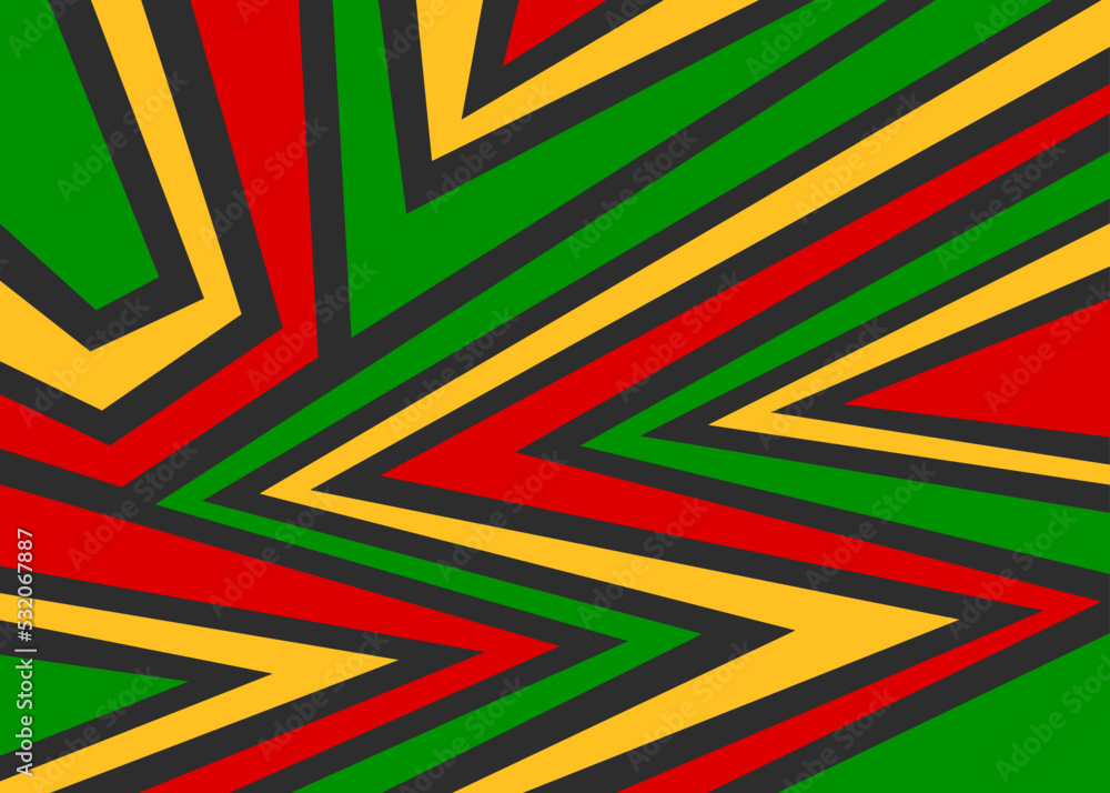 Poster simple background with colorful abstract lines pattern