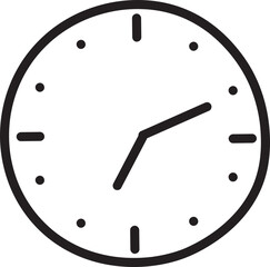 Clock Icon Vector