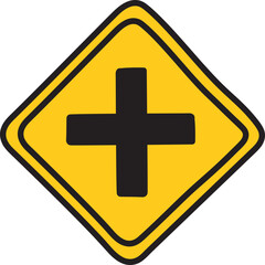 Fototapeta premium traffic sign icon
