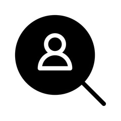 Recruitment Icon Vector Symbol Design Illustration