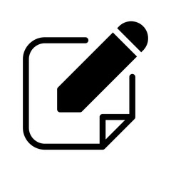 Edit Icon Vector Symbol Design Illustration