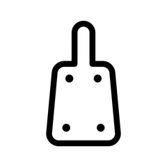 Cutting Board Icon Vector Symbol Design Illustration