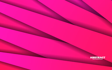 Abstract pink papercut background