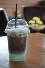 Delicious cold creation signature drink