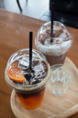 Delicious cold creation signature drink