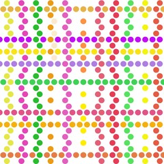 colorful striped abstract background. Polka dots rainbow illustration. Multi-colored stripes for wallpaper, backgrounds, wrapping paper, backdrops, posters, etc.