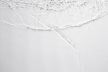 白背景の波紋水紋デザイン