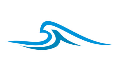 ocean water wave logo