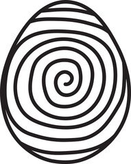 egg textured illustration