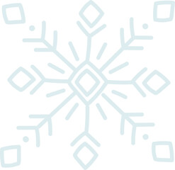 snow icon vector