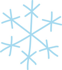 snow icon vector