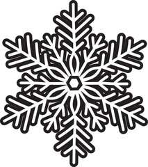 snow icon vector