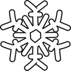 Fototapeta premium snow icon vector
