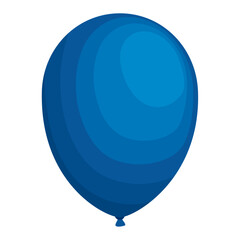 blue balloon helium floating