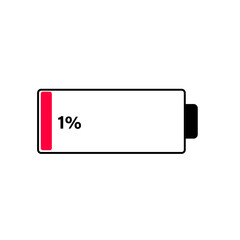 Battery Status Full, Half And Empty Editable Icons
