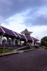 Exterior of AT TIN Mosque, Masjid AT TIN Jakarta, Indonesia