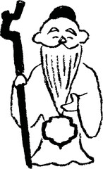 台湾の神様月下老人