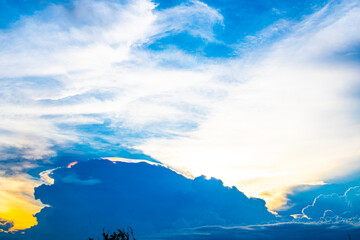 A rainbow cloud  called cloud iridescence or  called cloud iridescence
