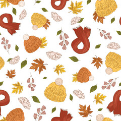 autumn leaves pattern