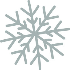 Snowflakes, Asterisk vector in white background