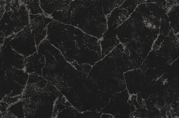 Old vintage black Japanese Washi paper texture background. Abstract cracked grunge pattern.