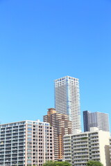 Fototapeta na wymiar Tower block, Beautiful, Urban area