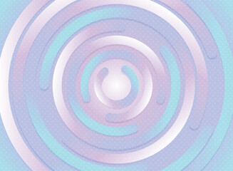 くるくるサイバーポップな背景ベクターイラスト