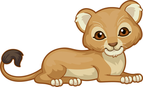 Lion Cub Clip Art Images – Browse 995 Stock Photos, Vectors, and Video |  Adobe Stock