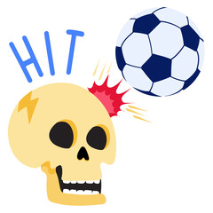 A football match flat icon download