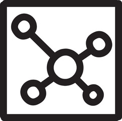 periodic table doodle icon