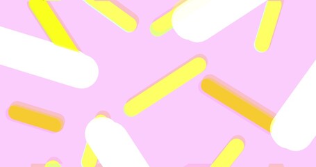 donut glaze. Decorative bright sprinkles texture pattern design