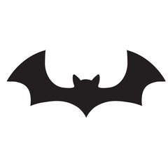 halloween bat flying silhouette