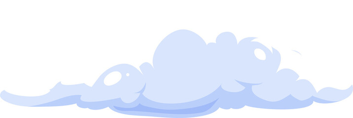 Cartoon sky cloud, heavens paradise background