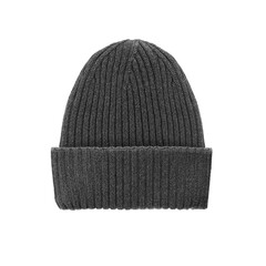 Black woolen warm winter hat