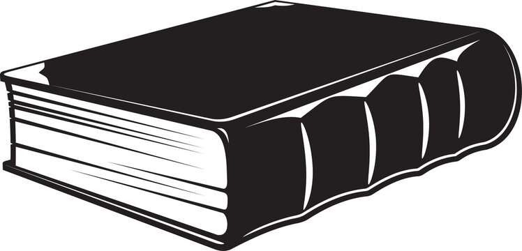 recommend clip art: Old ancient book, isolated vintage volume book