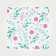 pattern floral vector ornament
