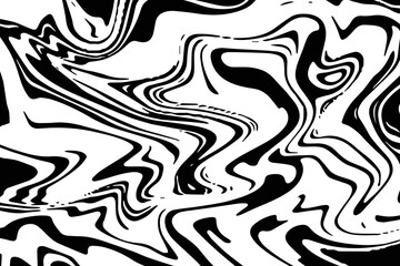 Black Marble Ink Texture Abstract Background. Wallpaper Art. Vector