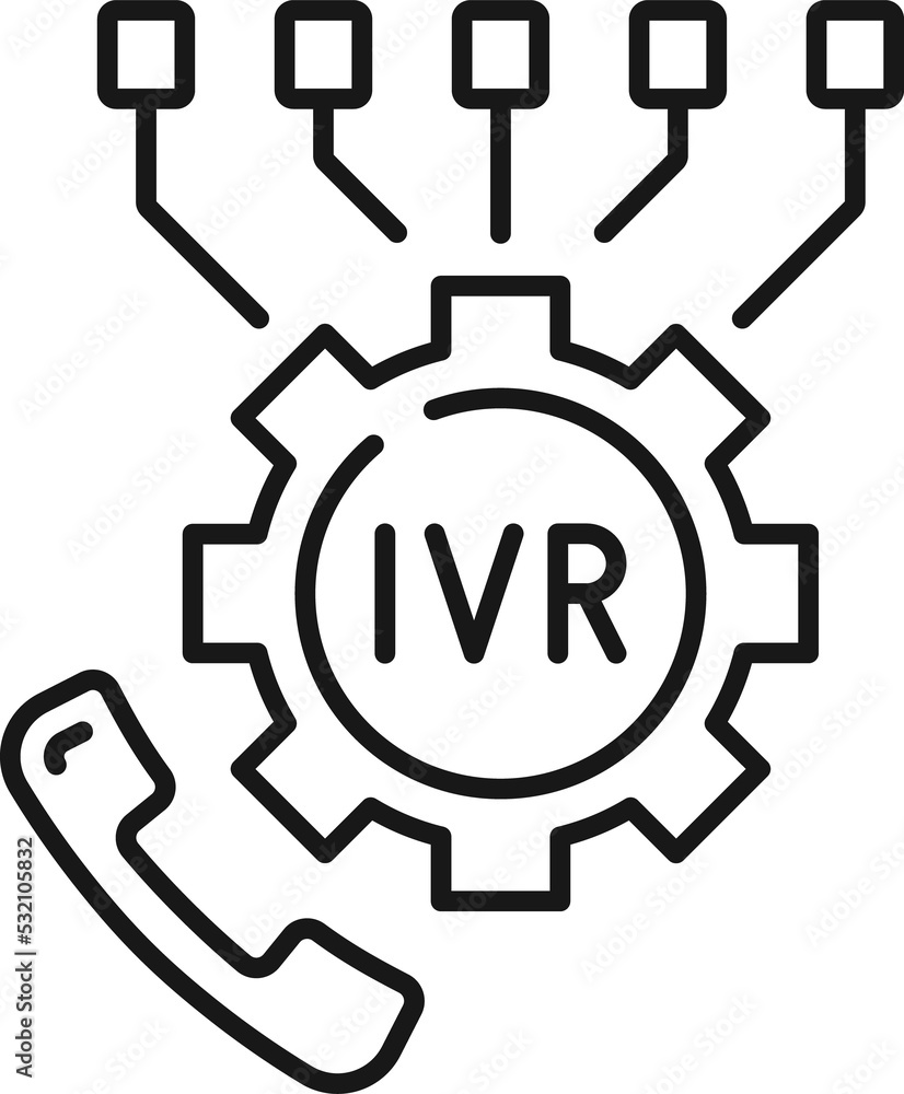 Poster interactive voice response app, isolated receiver settings