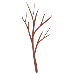 Foliages Element Tree Branch Stick Twig PNG Clipart Illustration