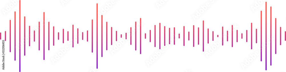 Poster voice recognition soundwave isolated spectrum icon