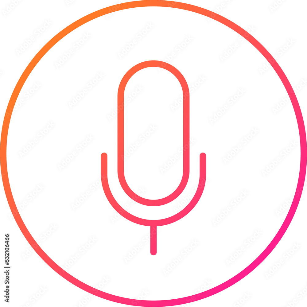 Poster smart speaker microphone button, voice assistant
