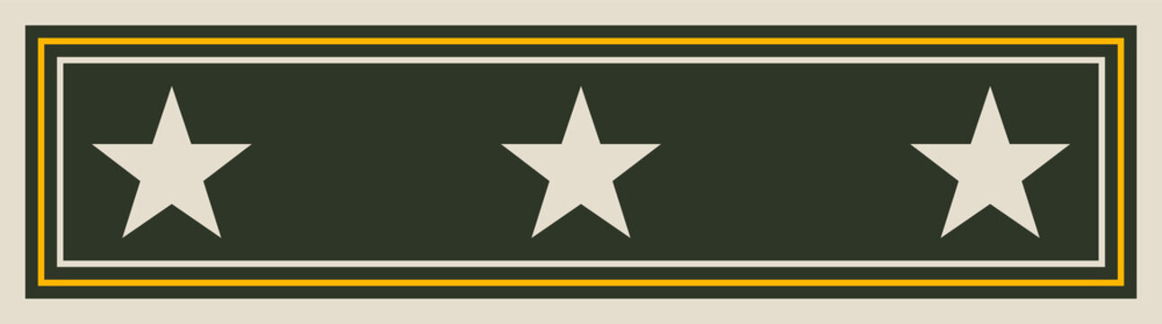 Chief Warrant Officer Army Rank Insignia Isolated