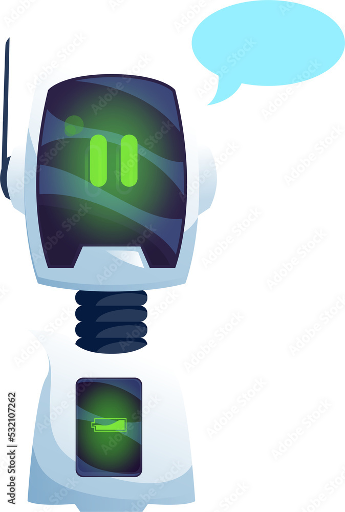 Poster chatbot virtual ai service support robot chat bot