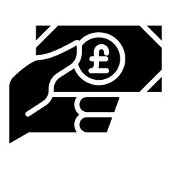 give money pound icon
