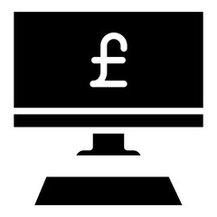 computer pound icon