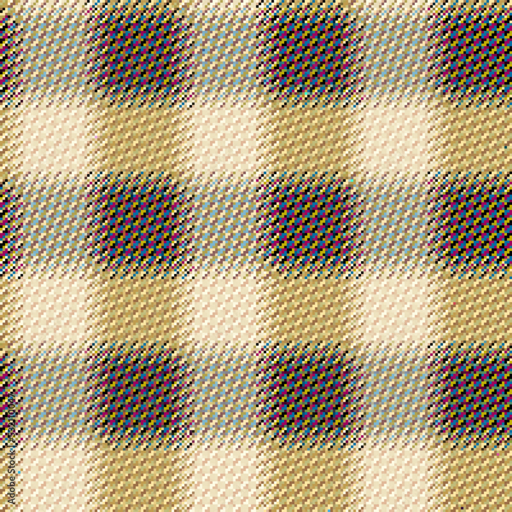 Leinwandbilder Pattern of a random small dots. Seamless image
