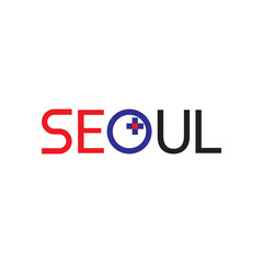 SEOUL medical center logo design vector