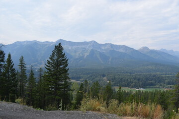 View of British Columbia in Canada 