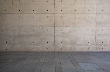 Texture of a fair-faced concrete wall